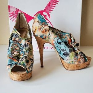 Women's Open Toe Platform Shoes